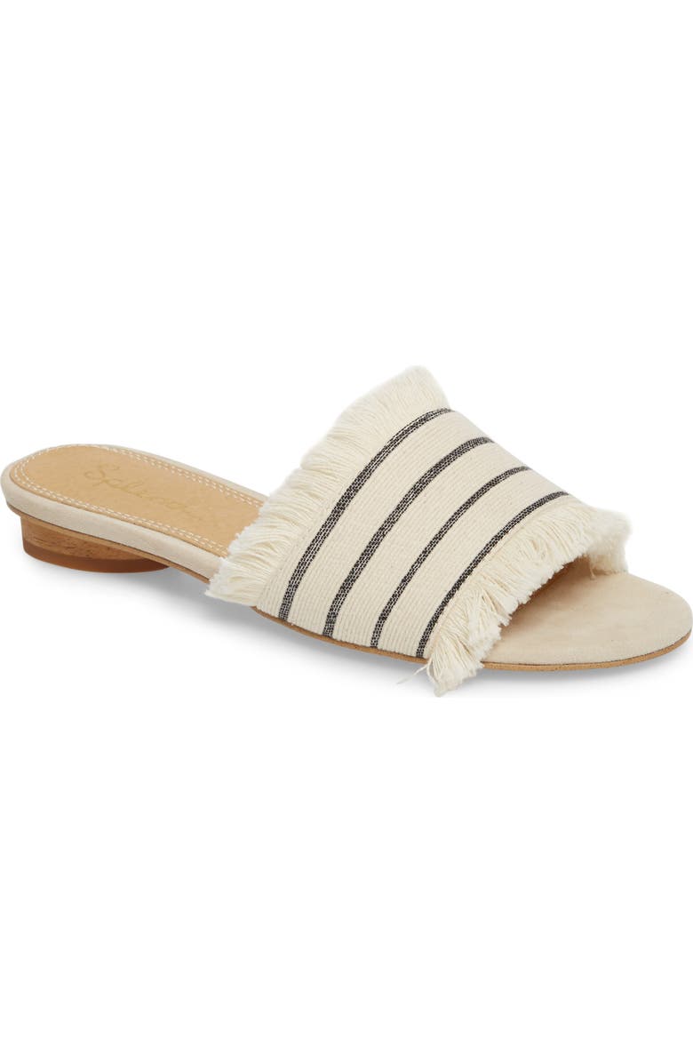 Splendid Baldwyn Fringe Slide Sandal, Main, color,
