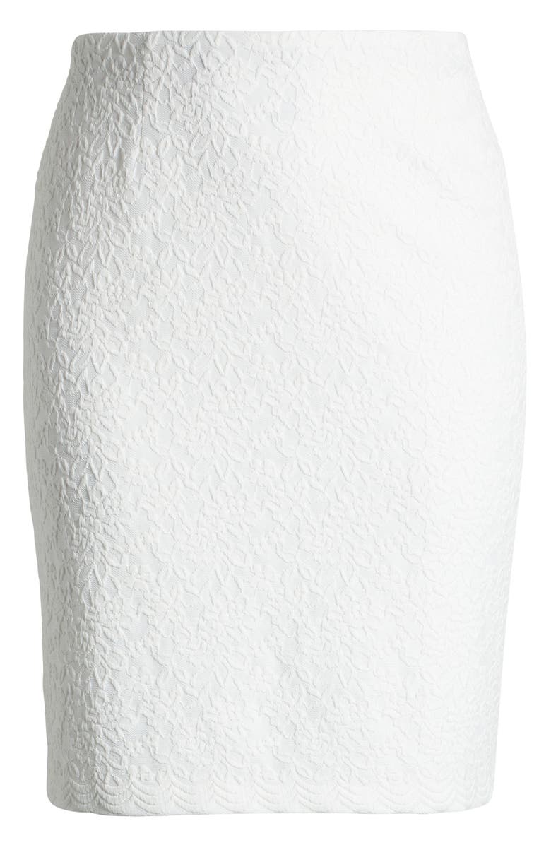 KASPER Lace Slim Skirt, Alternate, color, 