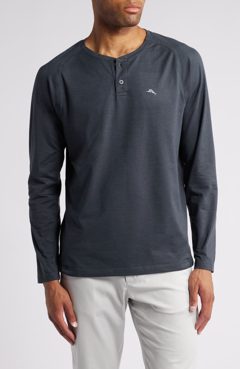 Tommy Bahama Sandrunner IslandZone<sup>®</sup> Long Sleeve Jersey Henley, Main, color, 
