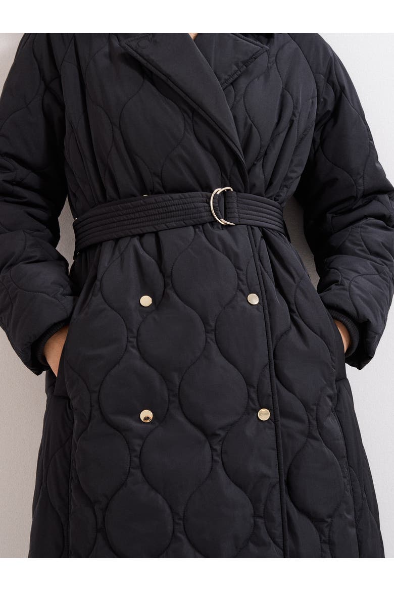 Sukie Maxi Puffer Coat, Alternate, color, Black