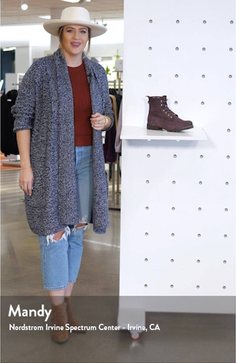 OL22 Lace-Up Boot with Genuine Shearling Lining, sales video thumbnail