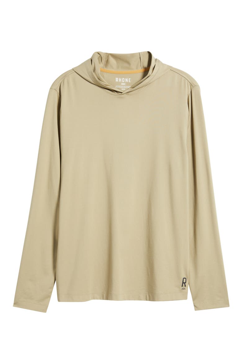 Base Train Lightweight Hoodie, Alternate, color, TOASTED SESAME