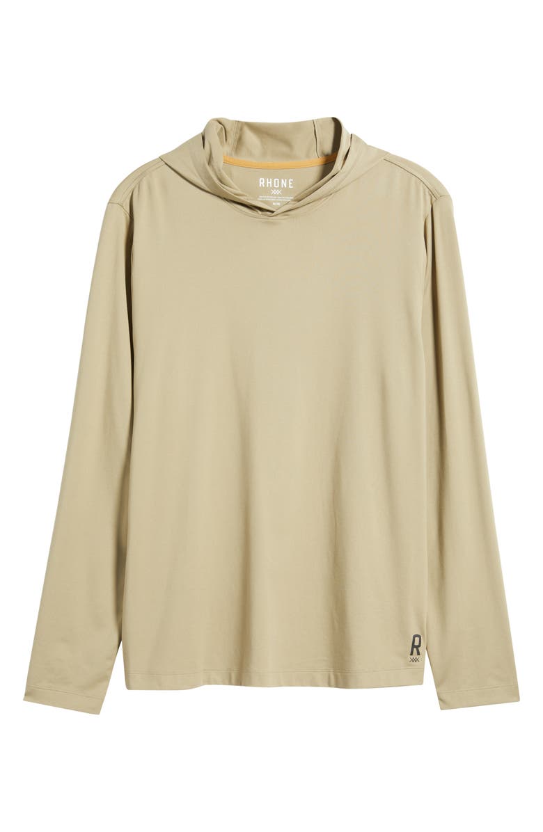 Rhone Base Train Lightweight Hoodie, Alternate, color, Toasted Sesame