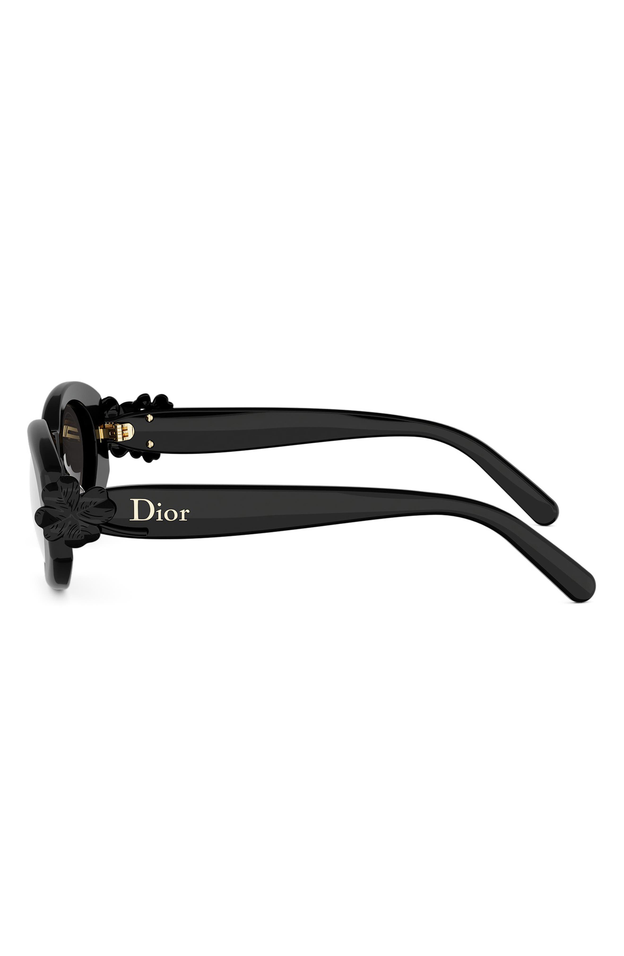 Dior ミラー　ベロア DIOR 'Dior Clover B1I Oval Sunglasses (Women) | Nordstrom