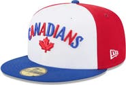 New Era Men's New Era White Vancouver Canadians Theme Nights 59FIFTY Fitted Hat