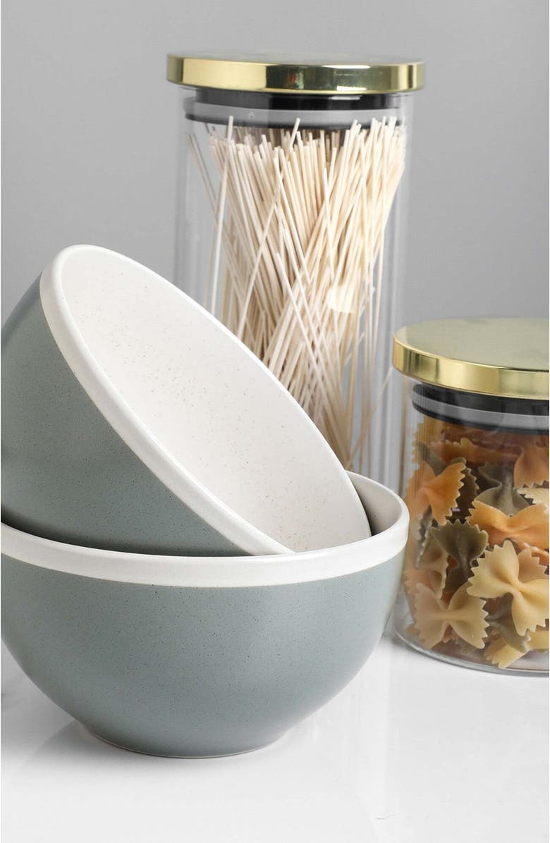 Stone Lain Serenity Stoneware 4-Piece Bowl Set, Alternate, color, 