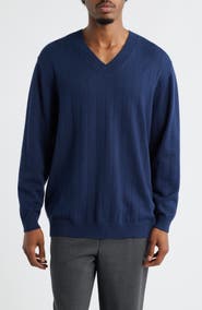 Open Edit V-Neck Sweater