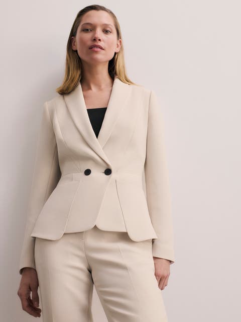 Clever Crepe Caselle Tailored Blazer