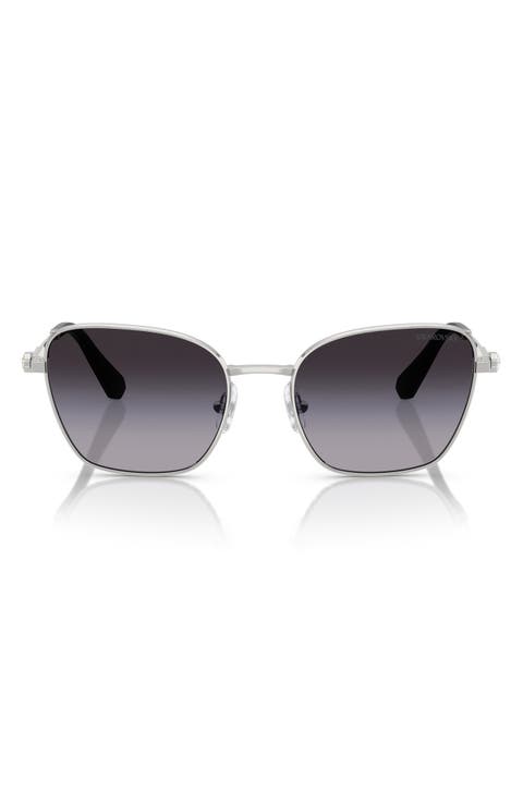 55mm Gradient Pilot Sunglasses
