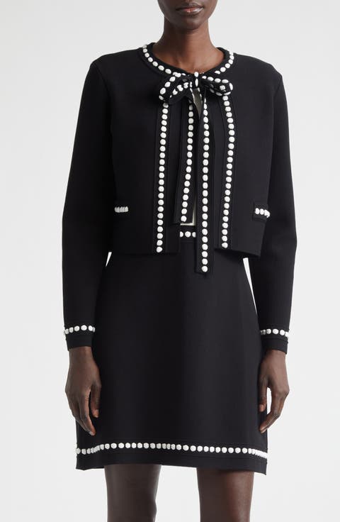 Bubble Trim Cardigan