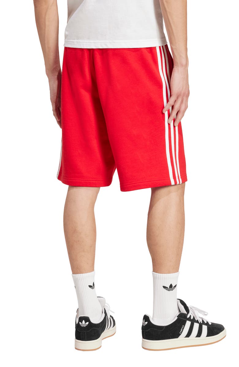 adidas Adicolor 3-Stripes Trefoil Logo French Terry Sweat Shorts, Alternate, color, 