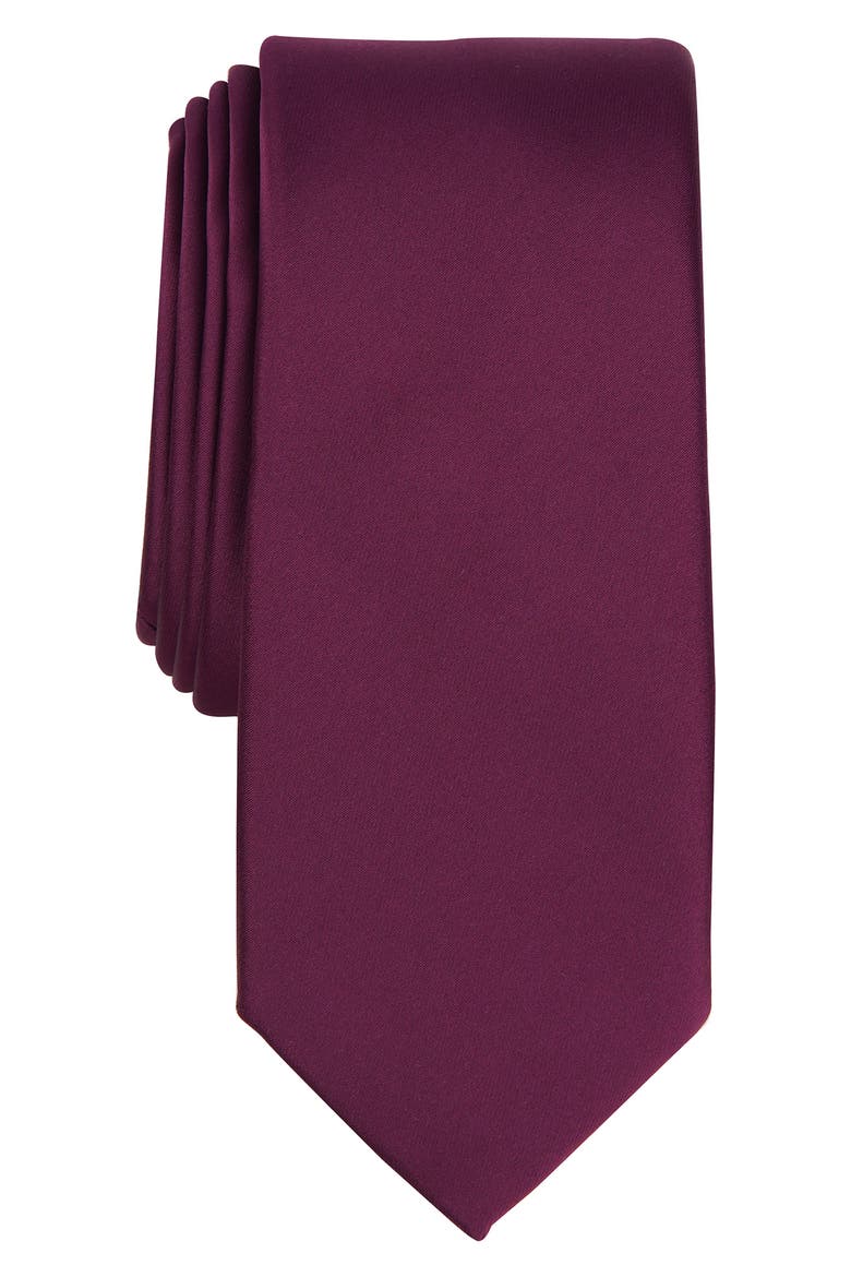 SAVILE ROW CO Sateen Solid Tie (Men) | Nordstromrack