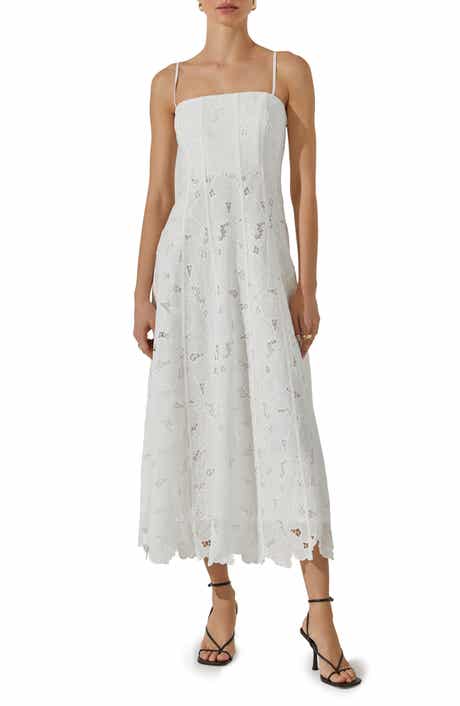 Floral Lace Midi Dress