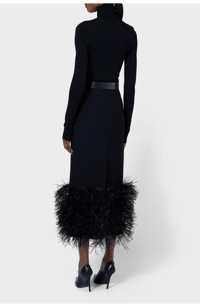 Roksanda Zari Textured Pencil Skirt, Alternate, color, Black