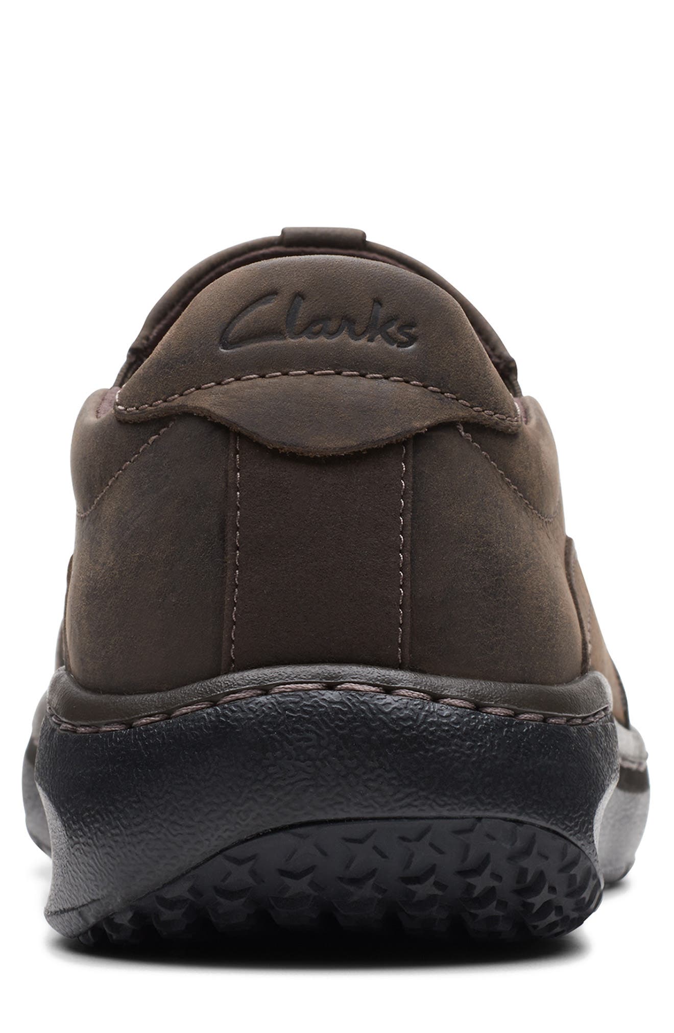 Clarks<sup>®</sup> Pro Step Slip Resistant Loafer, Alternate, color, Dark Brown Tumbled