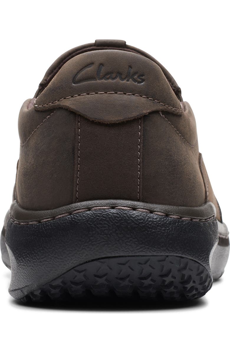 Clarks<sup>®</sup> Pro Step Slip Resistant Loafer, Alternate, color, Dark Brown Tumbled
