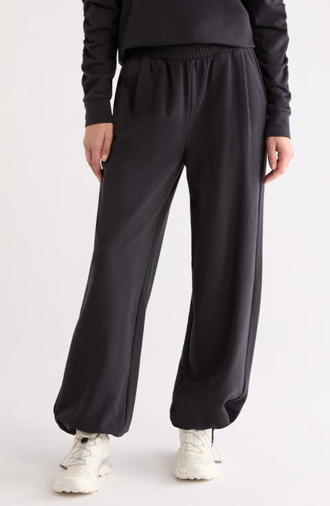 Cinch Cord Hem Sweatpants