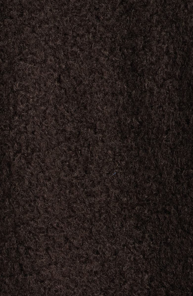 Obey Arden Fuzzy Blouson Jacket, Alternate, color, Java Brown