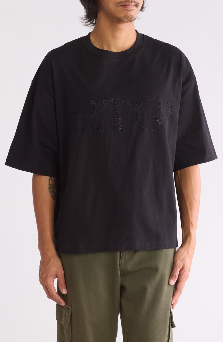 HONOR THE GIFT Boxy Cotton Graphic T-Shirt, Main, color,