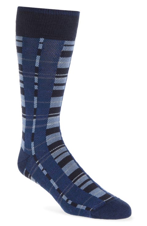 Cotton Blend Crew Socks