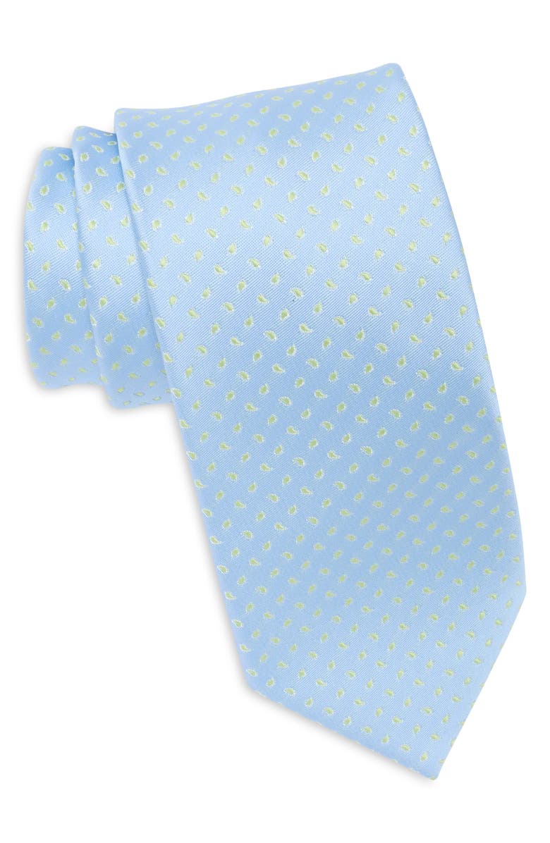 Original Penguin Darrin Paisley Jacquard Tie, Main, color, Blue