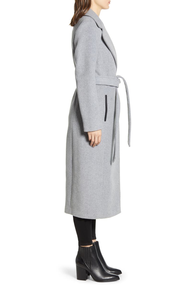 Mackage Evaline-S Long Wool Blend Coat, Alternate, color, 