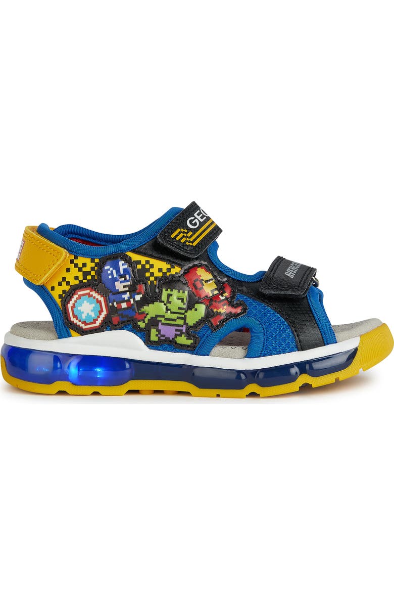 Geox x Marvel Kids' Android Sandal, Alternate, color,