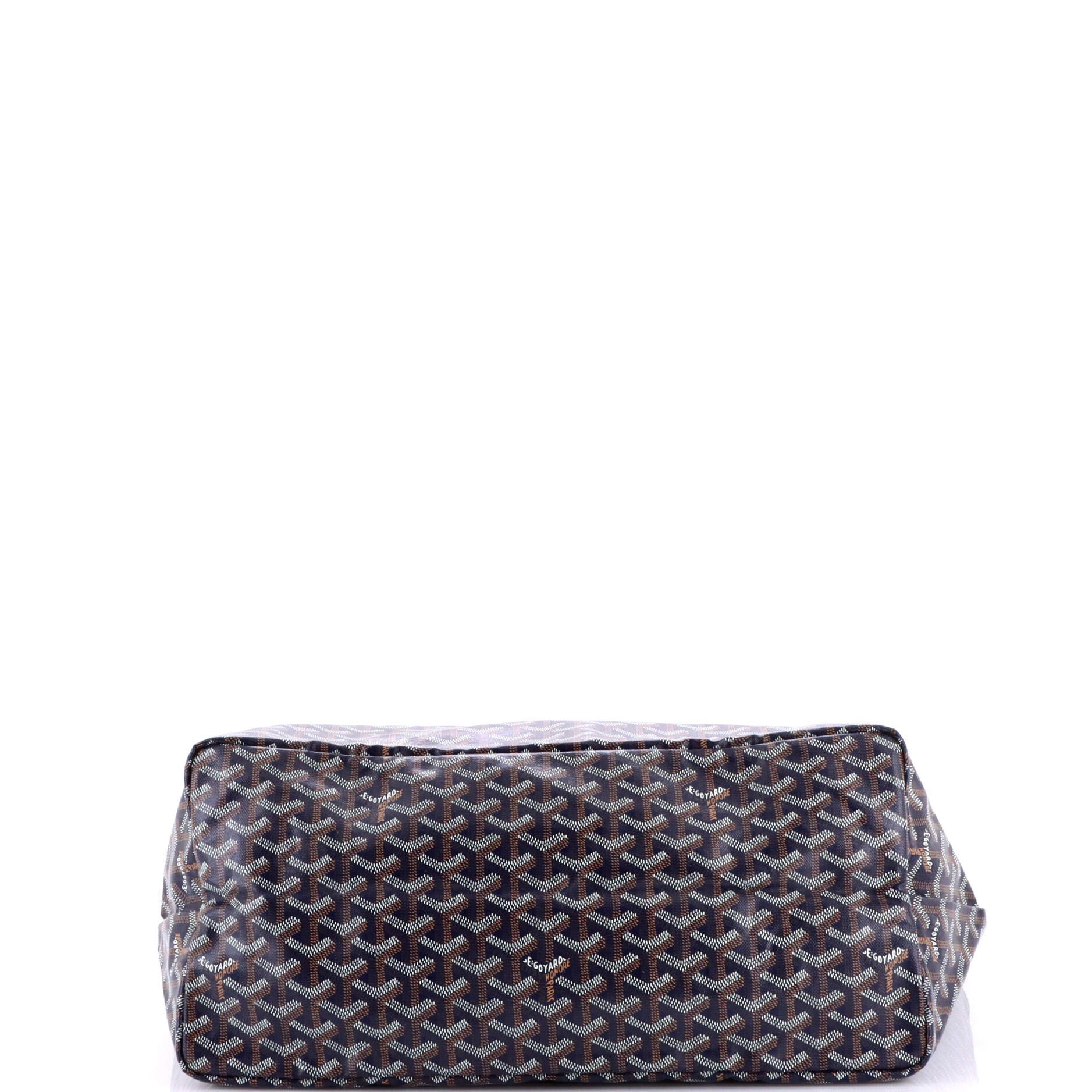 Pre-Owned Goyard Saint Louis Tote Coated Canvas GM, Alternate, color, Blue