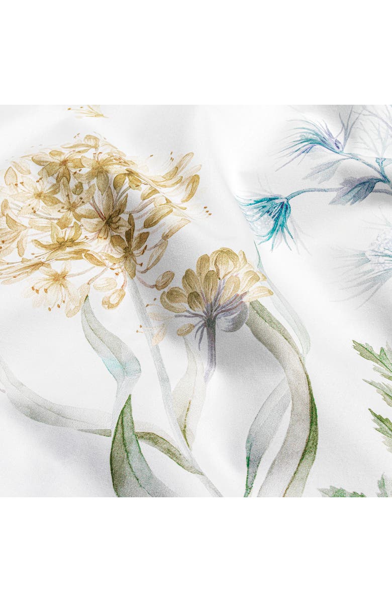 Togas Fleur pillowcase, Alternate, color, White