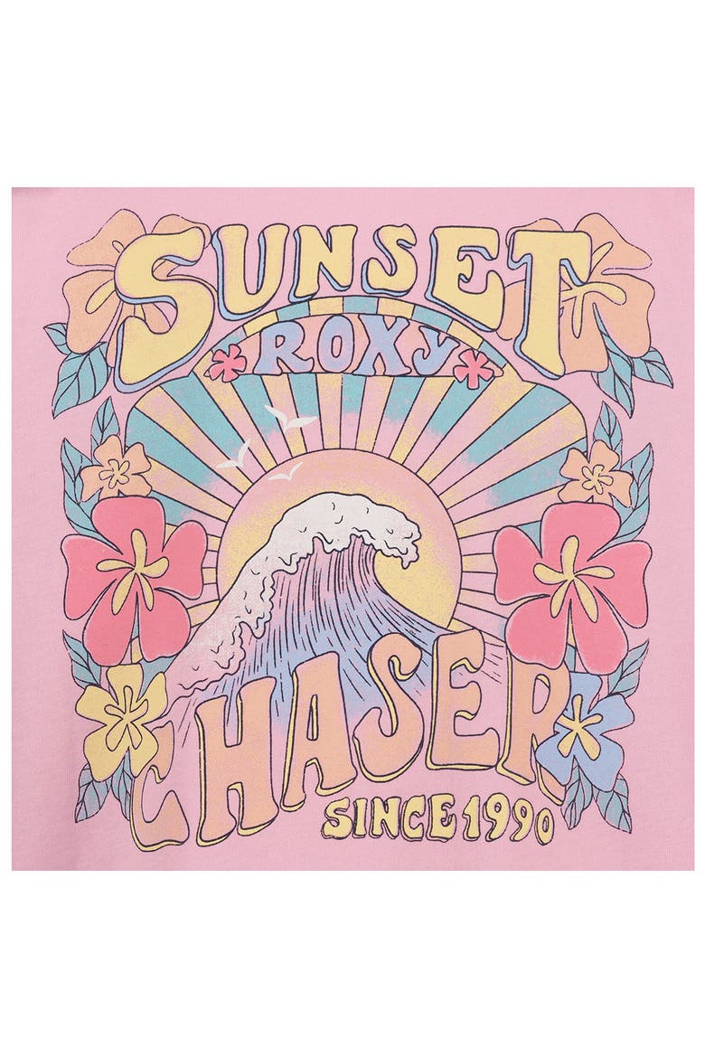 Kids' Sun Chaser Oversize Graphic T-Shirt, Alternate, color, PASTEL LAVENDER
