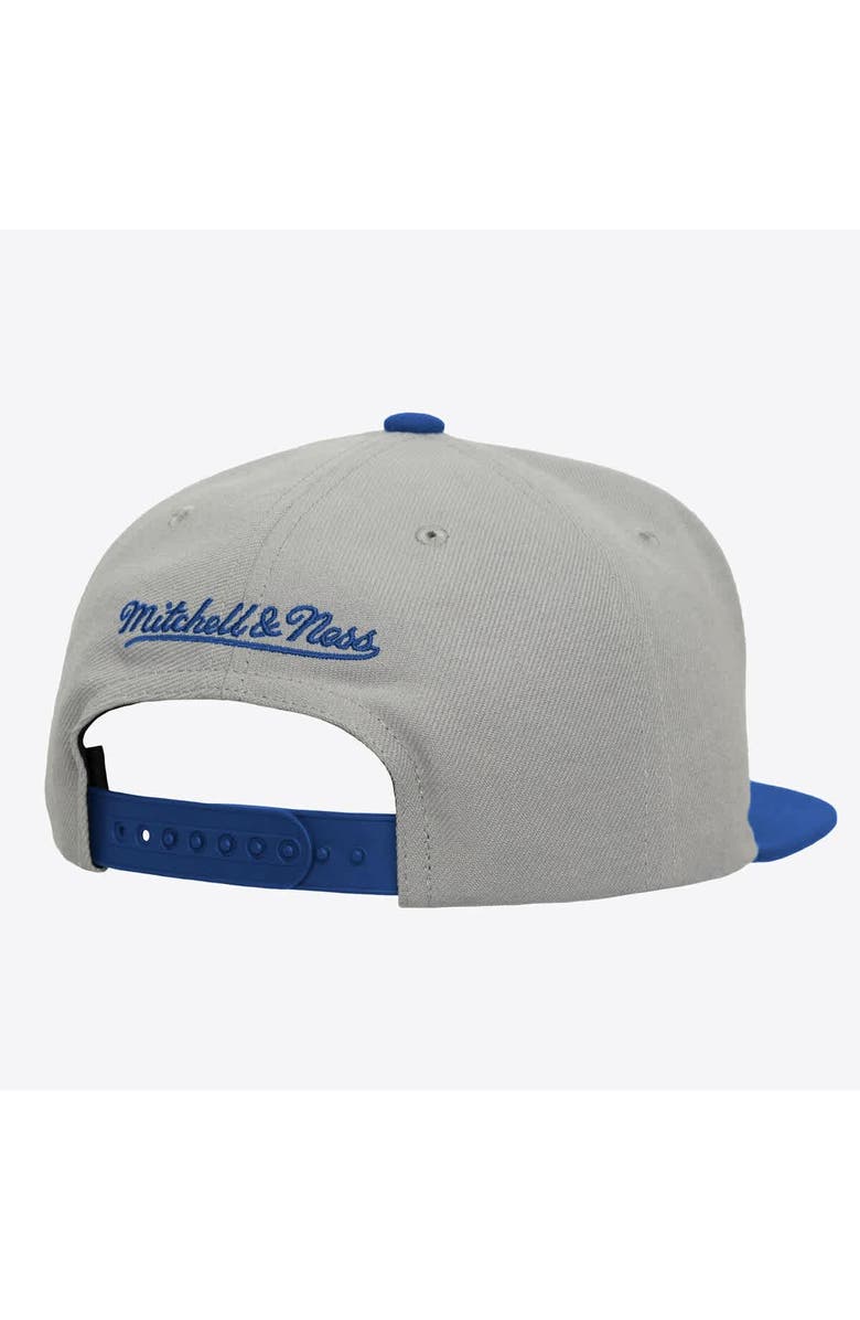 Mitchell & Ness Men's Mitchell & Ness  Gray/Royal Florida Gators Plaid OG Snapback Hat, Alternate, color, Gray