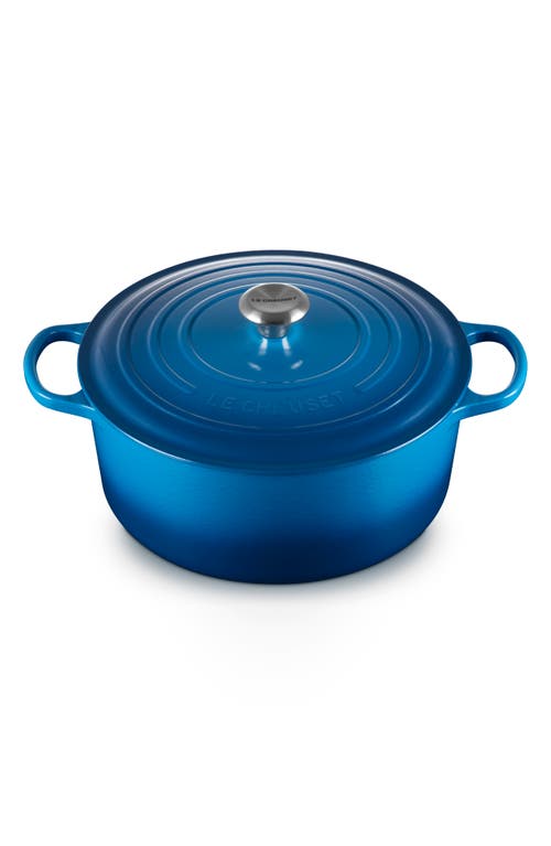Le Creuset Signature 9-quart Round Enamel Cast Iron French/dutch Oven In Marseille