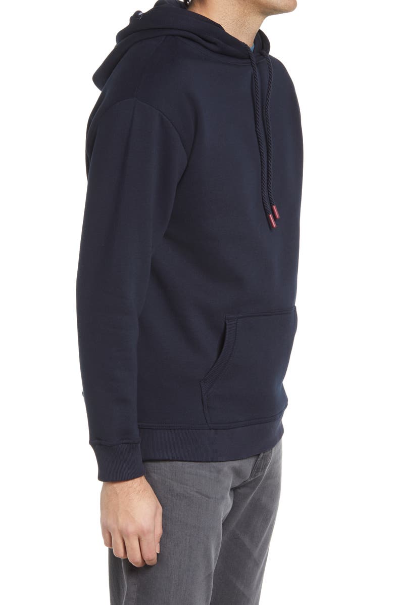 Stone Rose Solid Fleece Hoodie, Alternate, color, 