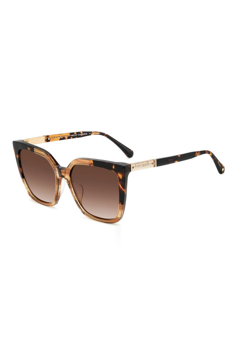 marlowe 55mm gradient square sunglasses, Alternate, color, 02OH-HA