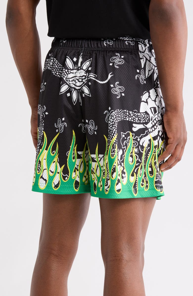 Cult of Individuality Mesh Athletic Shorts, Alternate, color,