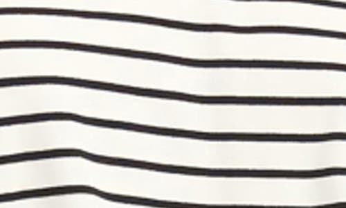 Karen Kane Plus Size Stripe Flare Sleeve Pick Up Top