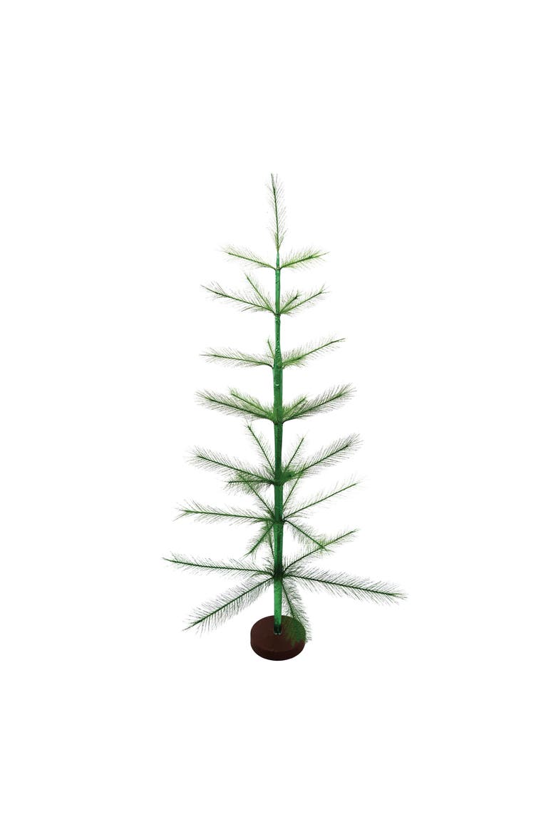 36" x 10" Pampas Tree Figurines, Main, color, Green