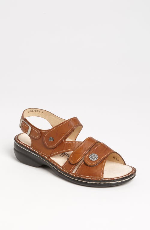 Finn Comfort Gomera-s Sandal In Cognac