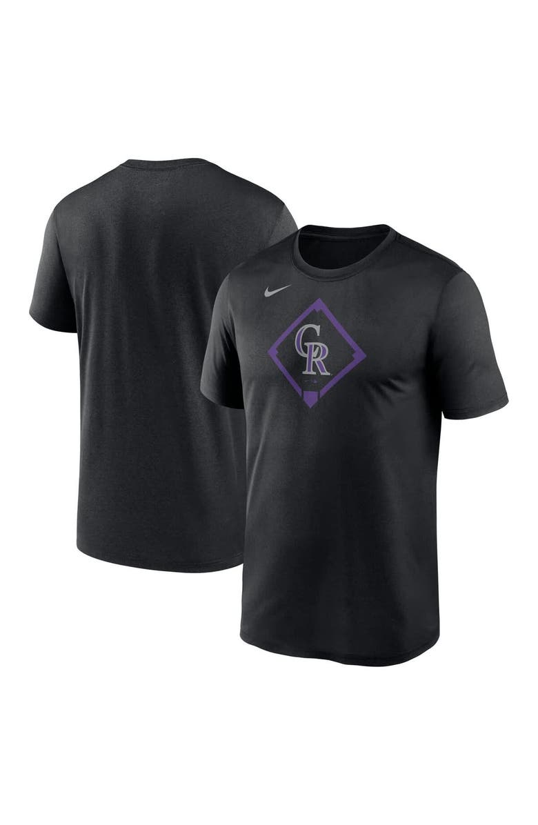 Nike Men's Nike Black Colorado Rockies Icon Legend Performance T-Shirt, Alternate, color, Black