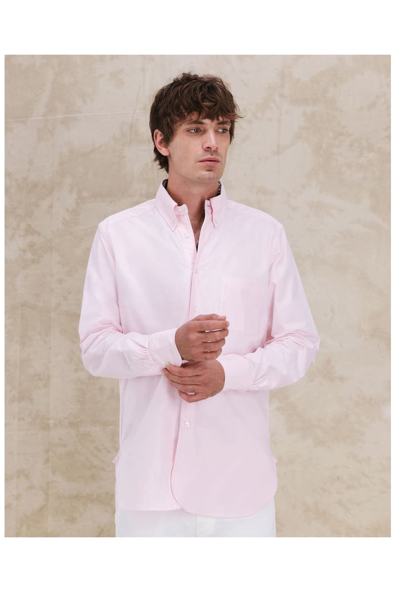 Costes Classic Cotton Shirt, Alternate, color, PINK