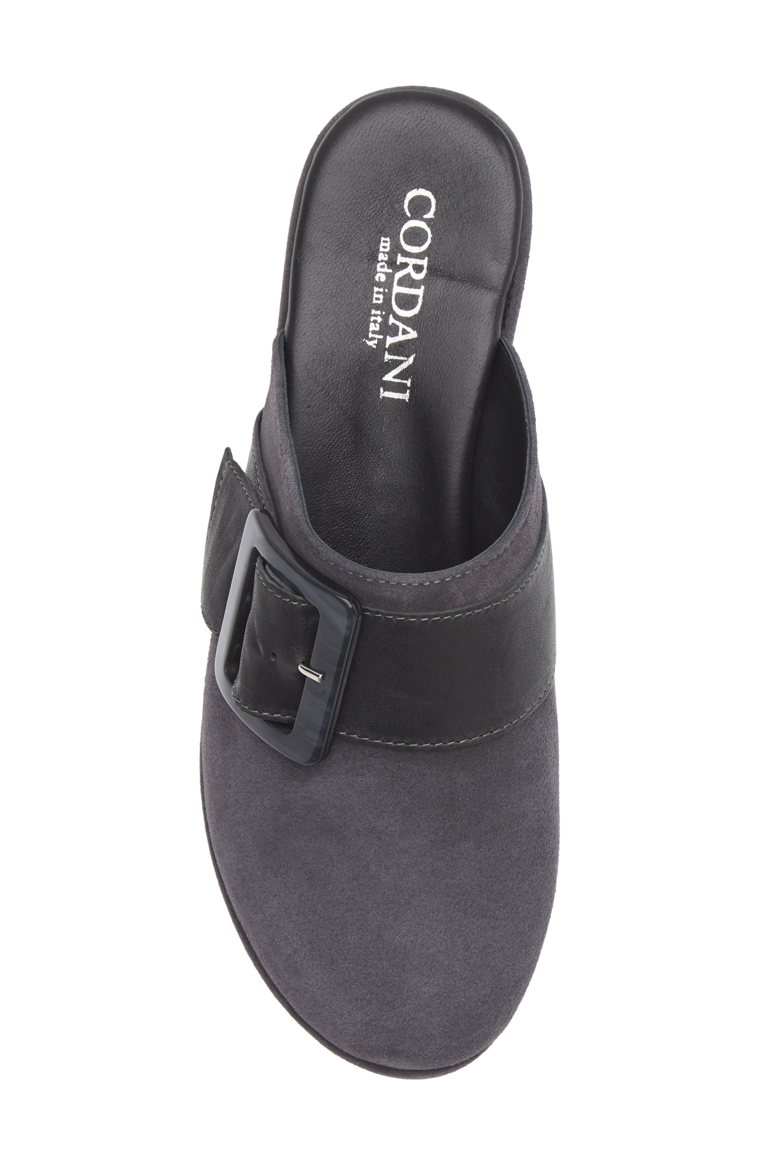 Camryn Buckle Platform Clog, Alternate, color, GRIGIO SUEDE