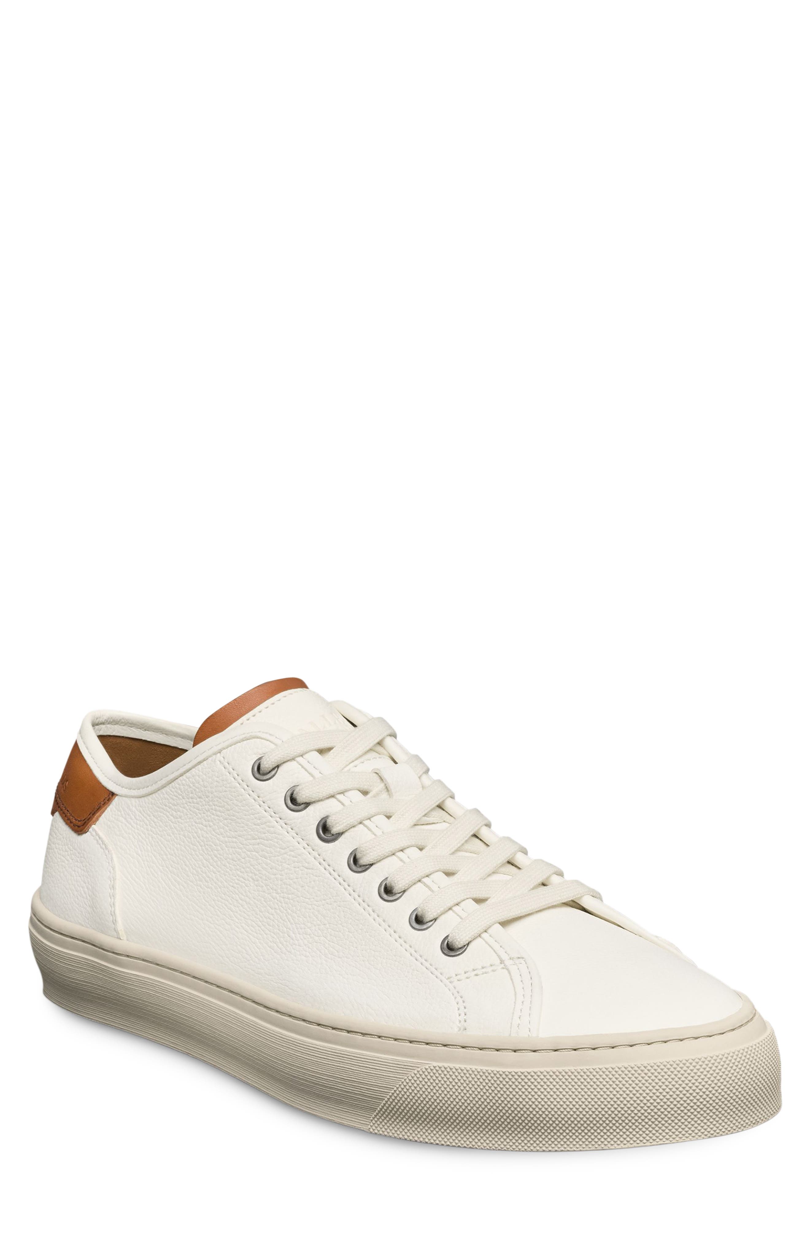 Allen Edmonds Jones Low Top Sneaker, Main, color, White