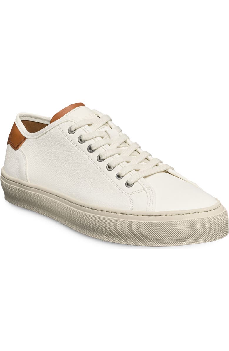Allen Edmonds Jones Low Top Sneaker, Main, color, White