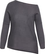 City Chic Madeleine Off-the-Shoulder Knit Top