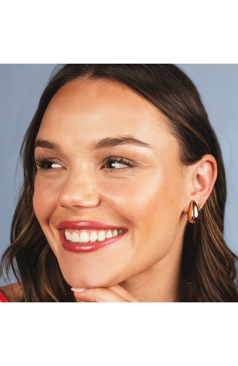 The Lovery Fine Jewelry Gold Teardrop Earrings, Alternate, color, Yellow Gold