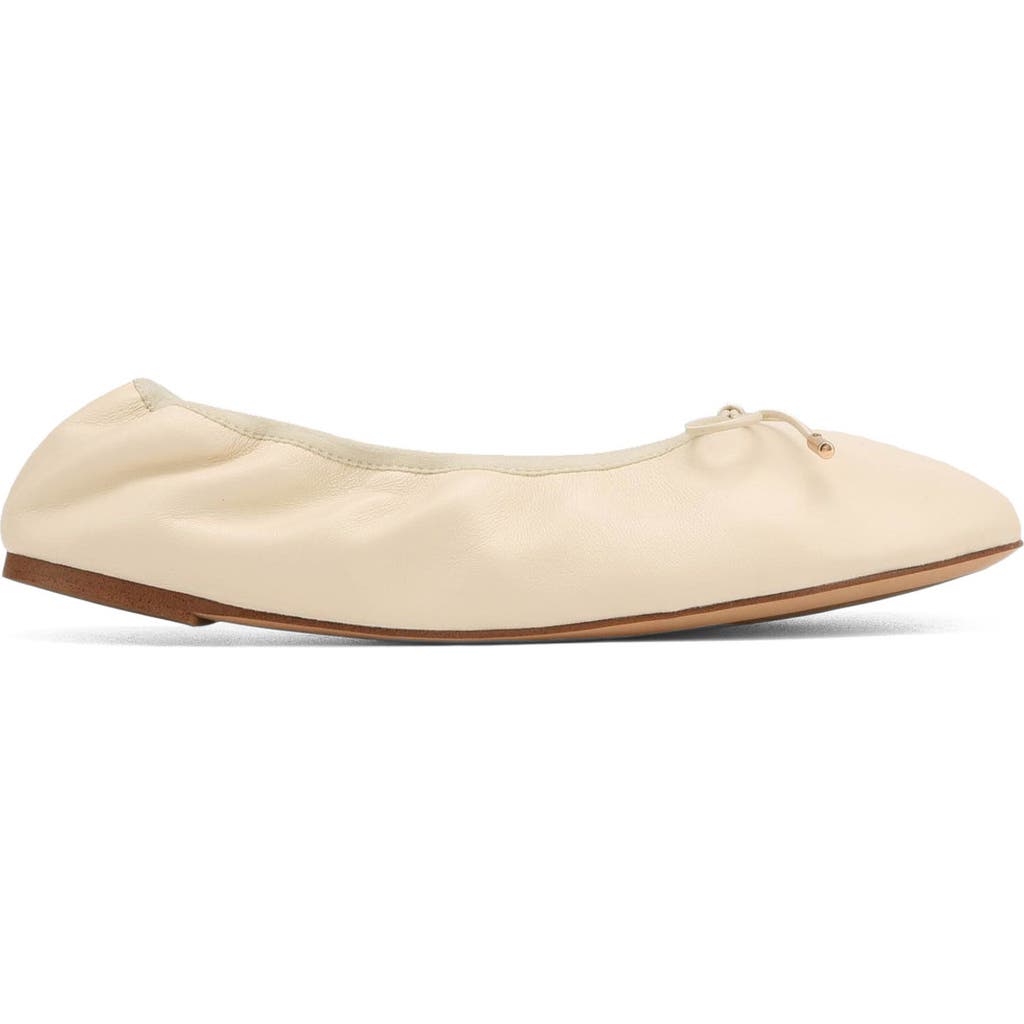 Naked Wolfe Scrunch Natural Snake in Cream at Nordstrom, Size 39