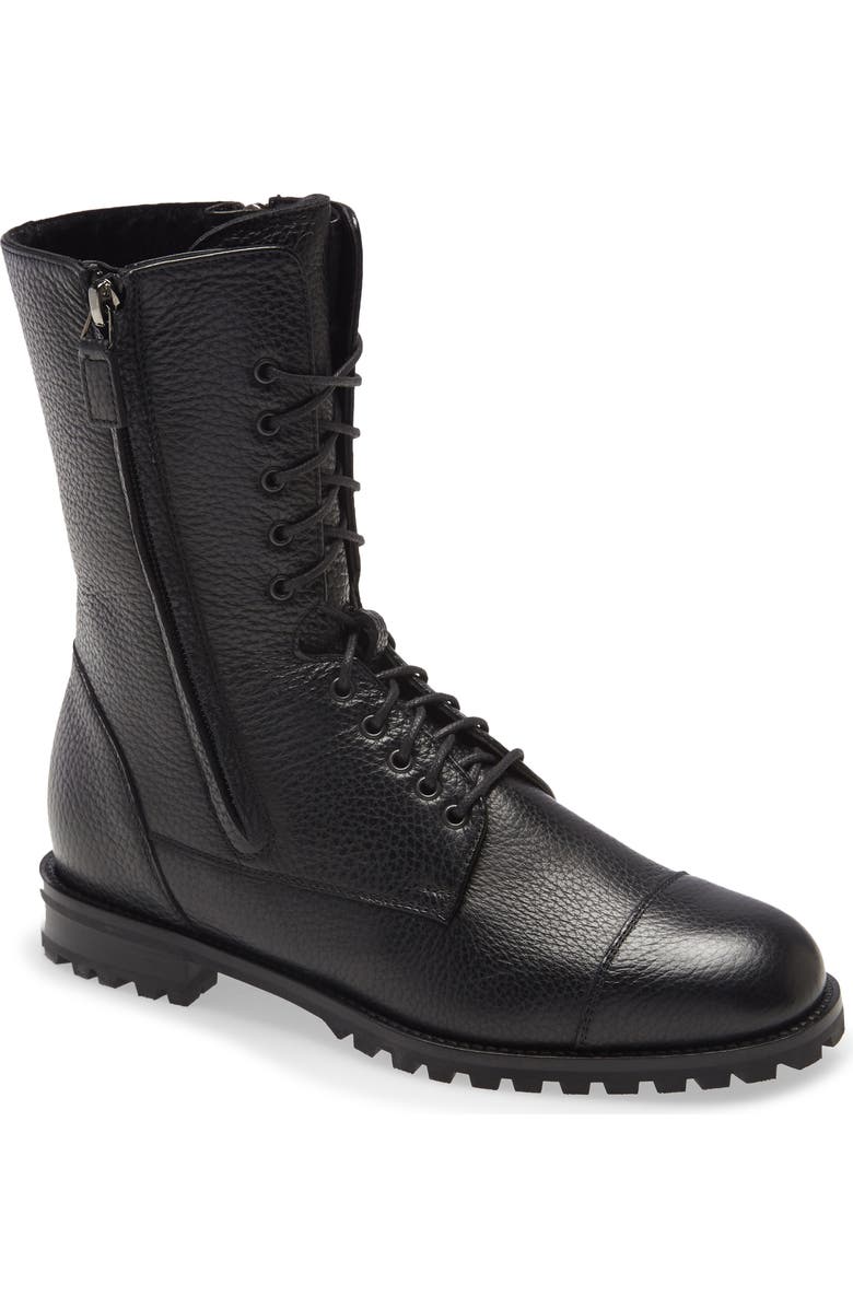Manolo Blahnik Lugata Combat Boot, Main, color,