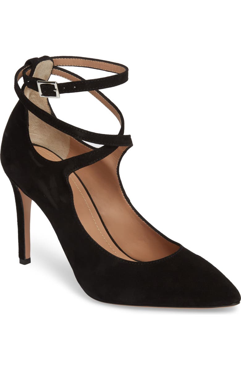 Lewit Carita Ankle Wrap Pump, Main, color,