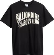 Billionaire Boys Club Curve Logo Graphic Cotton T-Shirt