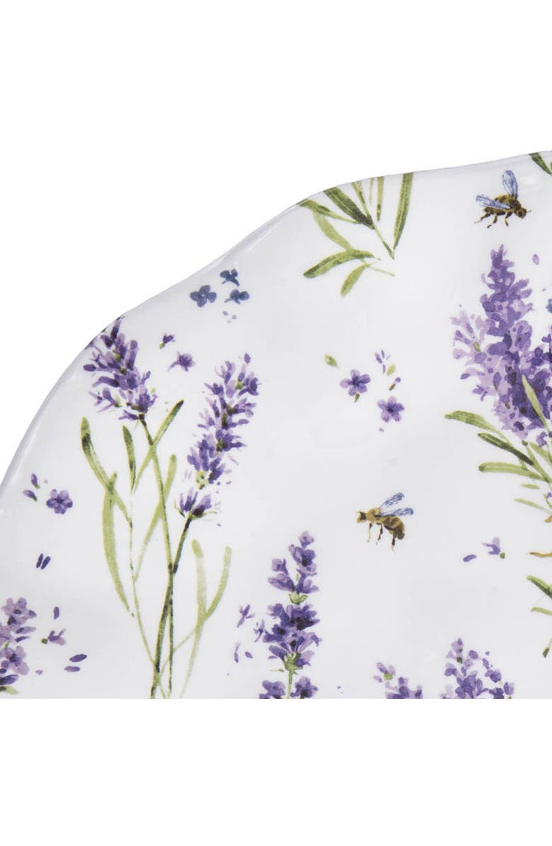 C&F Home Lavender Fields Novelty Dinnerware Set of  2 Serving Plates, Alternate, color, Purple
